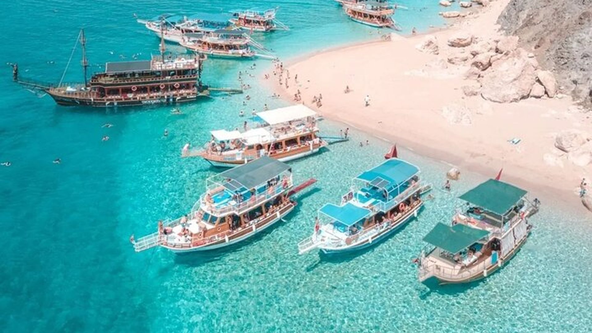 Suluada Boat Tour with BBQ Lunch & Roundtrip Transfer from Belek