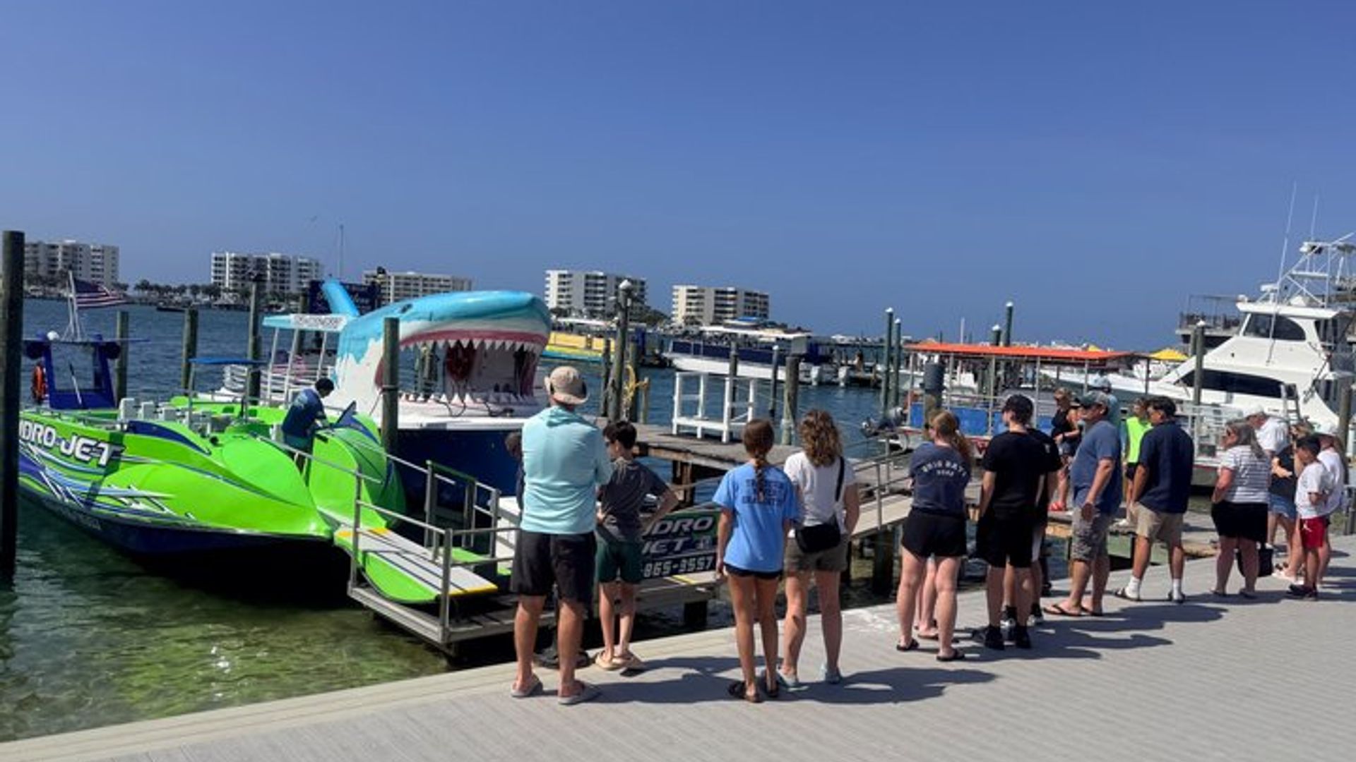 Croisière d'observation des dauphins Destin Hydrojet