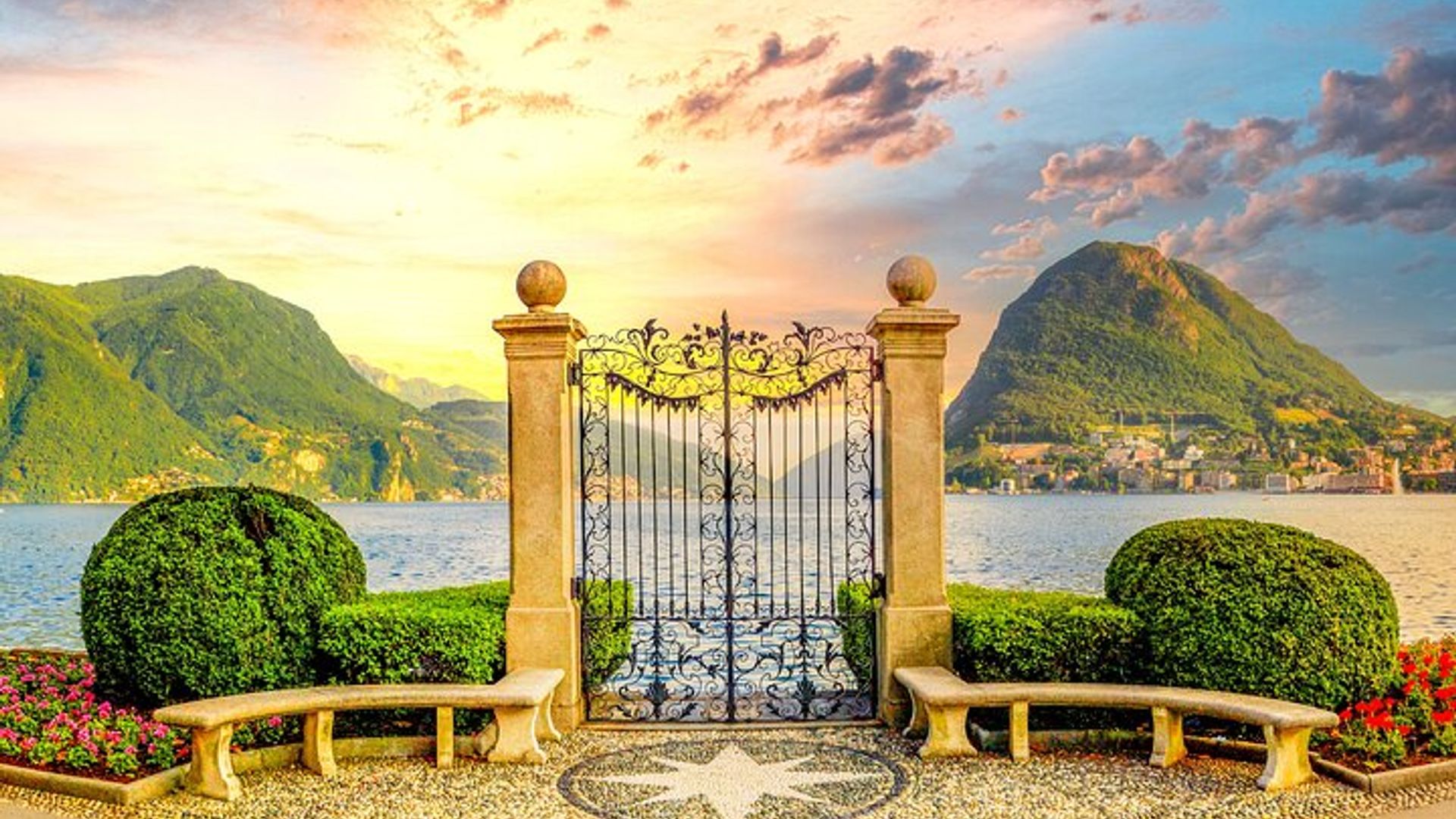 Private transfer from Zurich to Lugano with 2h Sightseeing stop