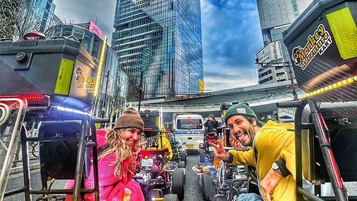 Tokyo Go Kart Tour With Shibuya Crossing