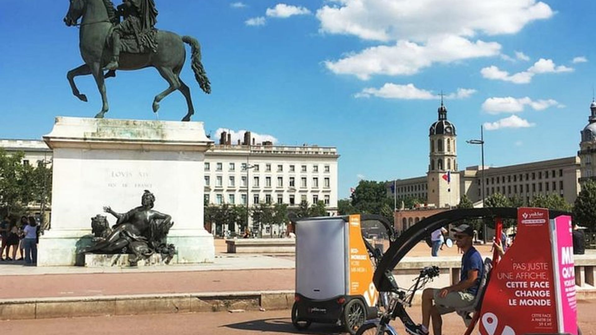 Excursão em Lyon Antiga de bicicleta-táxi