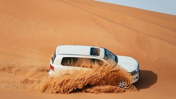 Dubai: Jeep Desert Safari, Camel Riding, ATV and Sandboarding