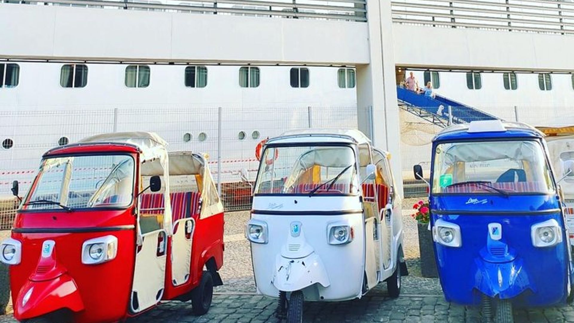 Christusstatue + Altstadttour mit dem Tuk-Tuk