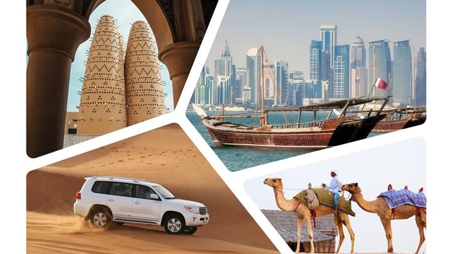 Doha City & Desert Safari Combo: Museum, Camel & Dunes