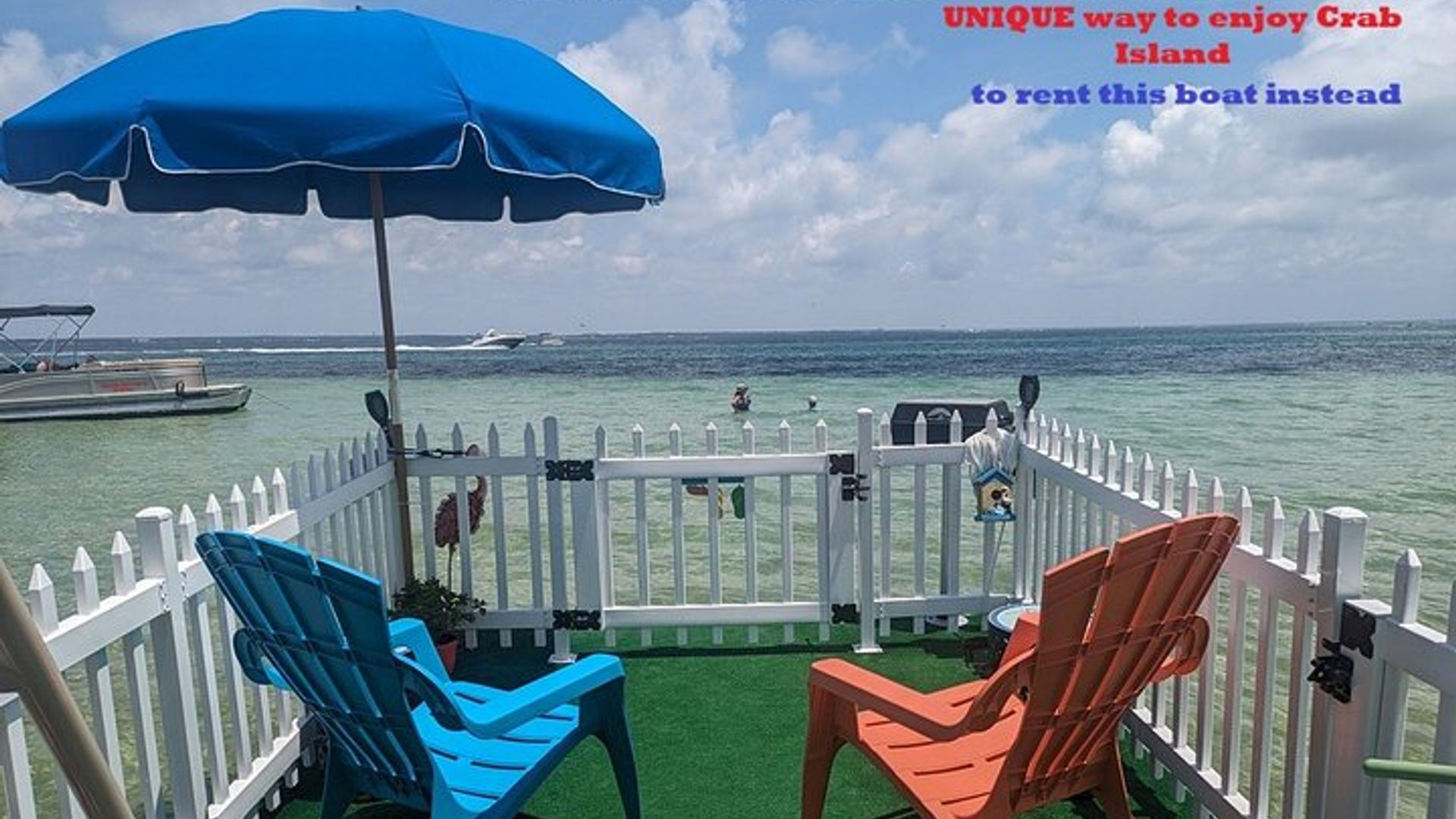 Crab Island Customizable Private Captained Boat Charter