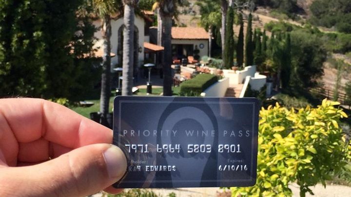 Napa, Sonoma, Oregon, and Washington Priority Wine Pass