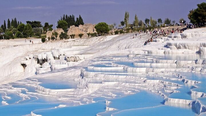 Pamukkale Hierapolis and Cleopatra's Pool Tour From Antalya