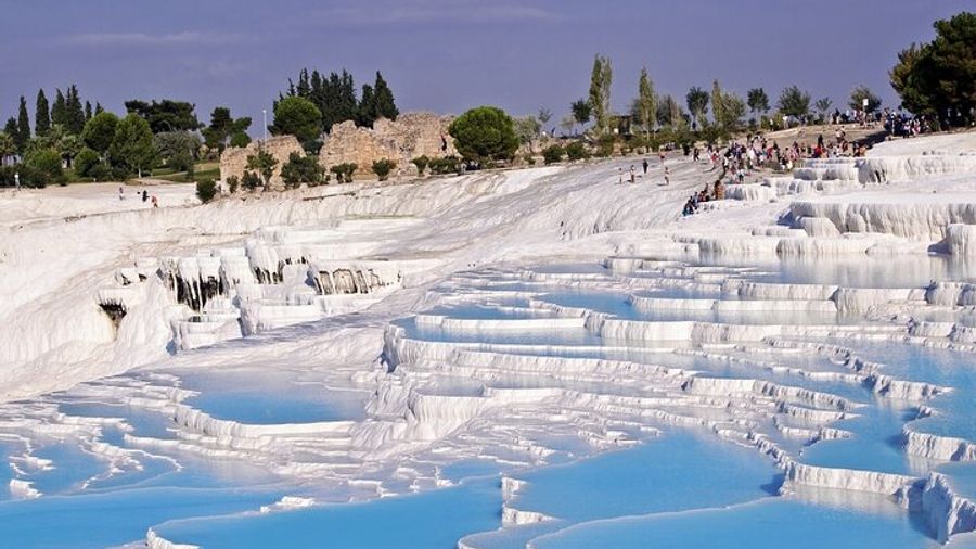 Pamukkale Hierapolis and Cleopatra's Pool Tour From Antalya
