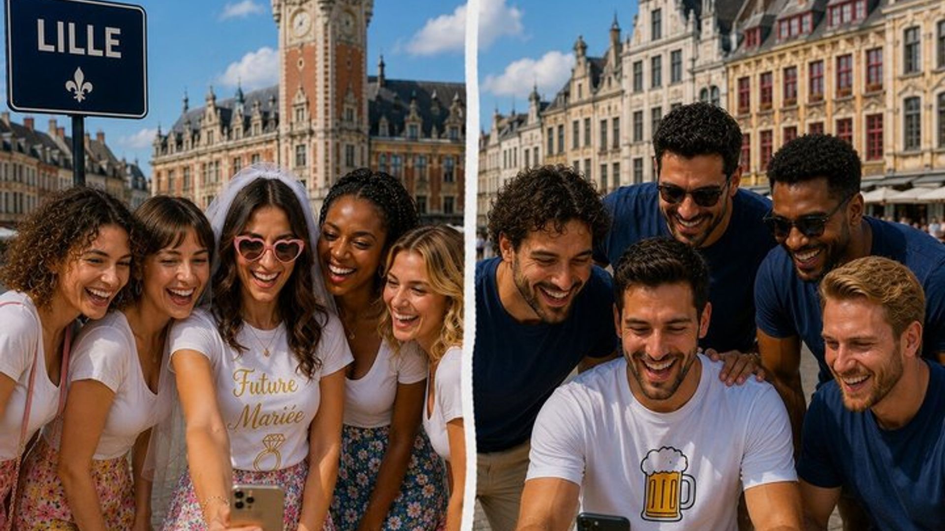 Lille Défis EVG, EVJF City Challenge en équipe