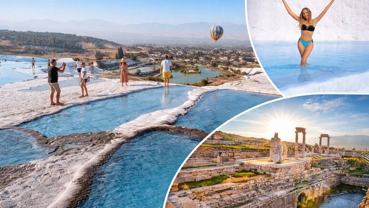 Antalya: Pamukkale and Hierapolis Small-Group Tour with Lunch