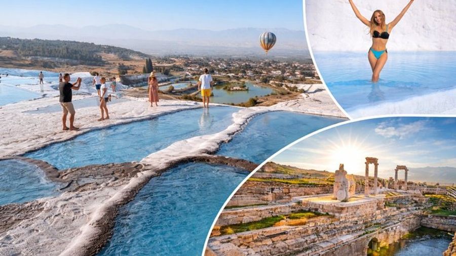 Antalya: Pamukkale and Hierapolis Small-Group Tour with Lunch