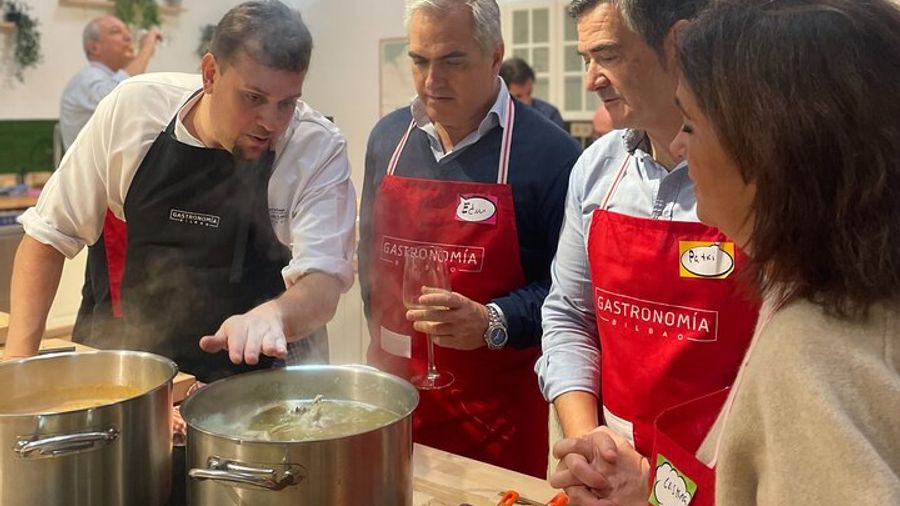 Paella and Burnt Basque Cheesecake Cooking Class in Bilbao