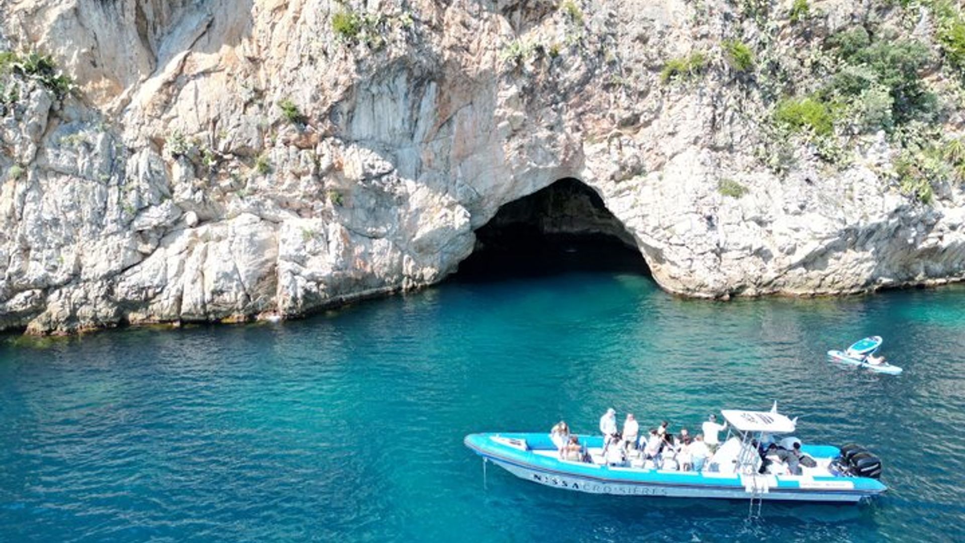Französische Riviera Mala Höhle in kleiner Gruppe Schnorcheltour von Nizza