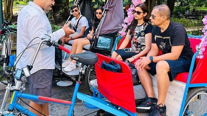New York City Central Park Private Pedicab Tour
