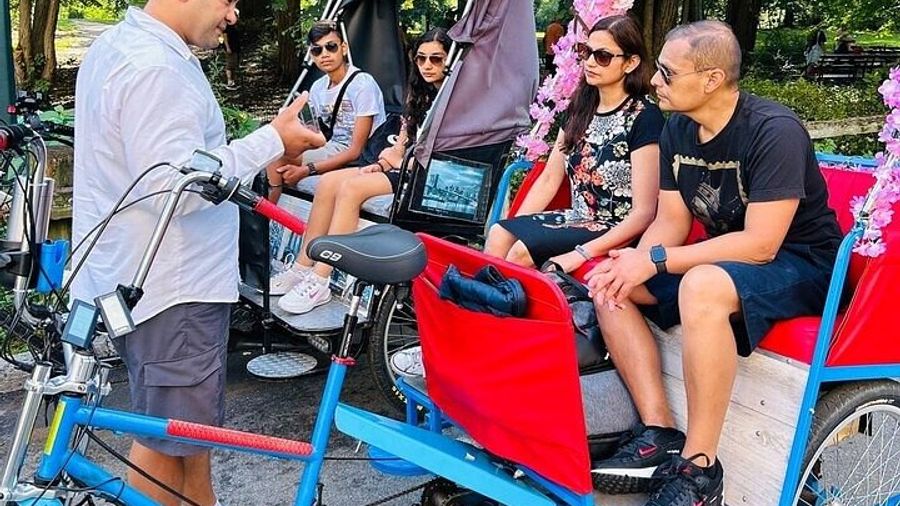 New York City Central Park Private Pedicab Tour