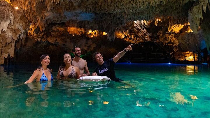 Riviera Maya Cenote and Yal-Ku Lagoon Snorkeling Adventure