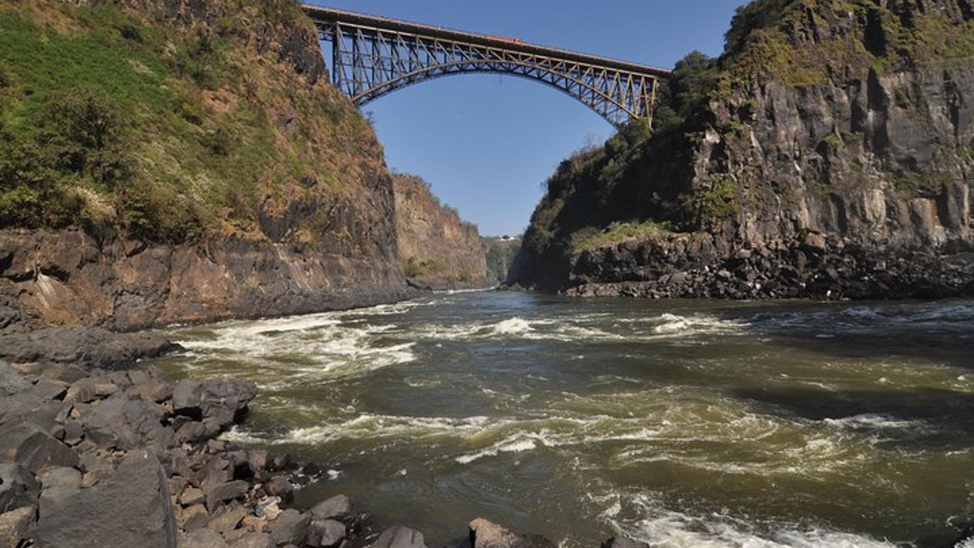 Tandem- Zip Line ( Foofie Slide) Victoria Falls Bridge.