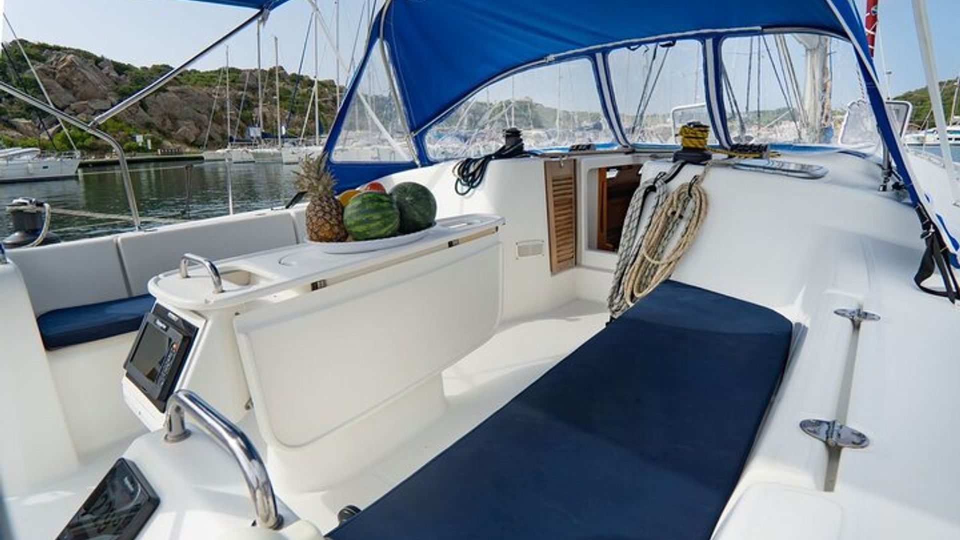 Sailing boat from Santa Teresa di Gallura to the Maddalena Archipelago