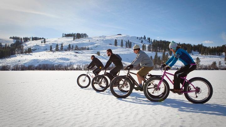 Fat eBike Ride on Mount Royal