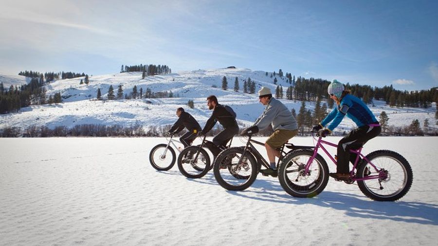 Fat eBike Ride on Mount Royal