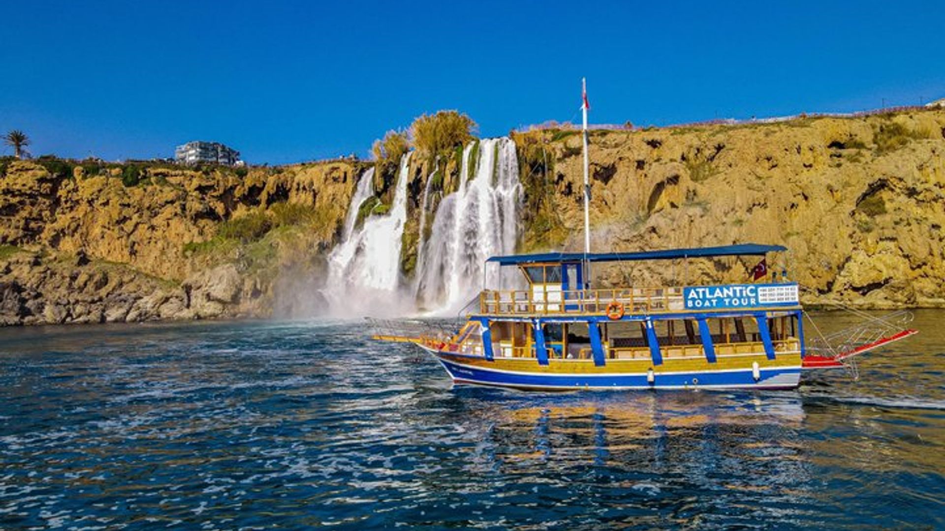 Antalya City Tour : Vieille ville, cascades, bateau et téléphérique