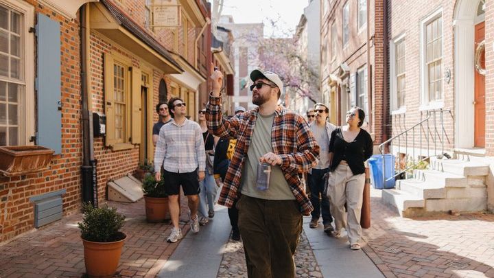 Seamus Walks Old City Philadelphia