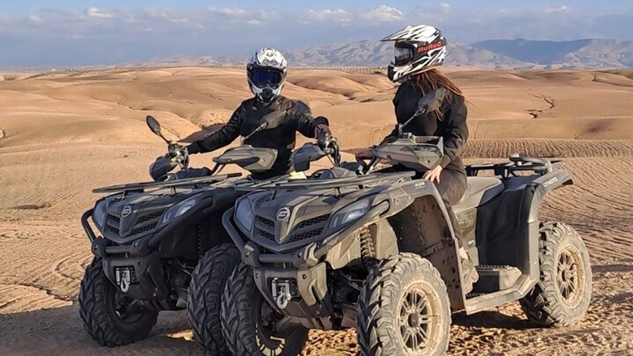 Quad Ride In The Agafay Desert