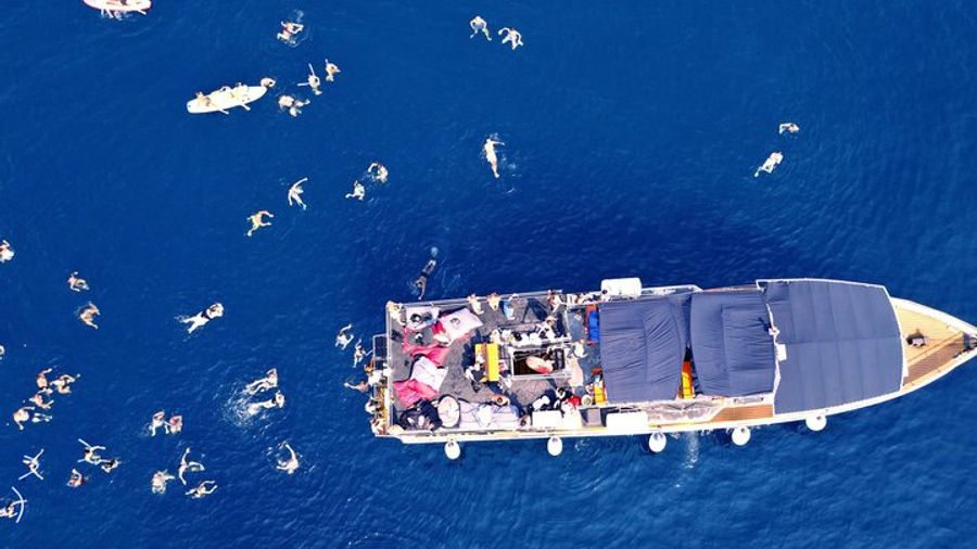 Split Blue Lagoon & Three Islands Cruise with Lunch, Wine & Swim