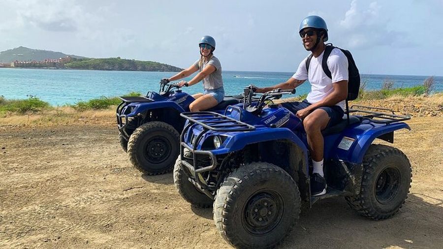 St Maarten 2-Country Guided ATV Adventure for Cruisers