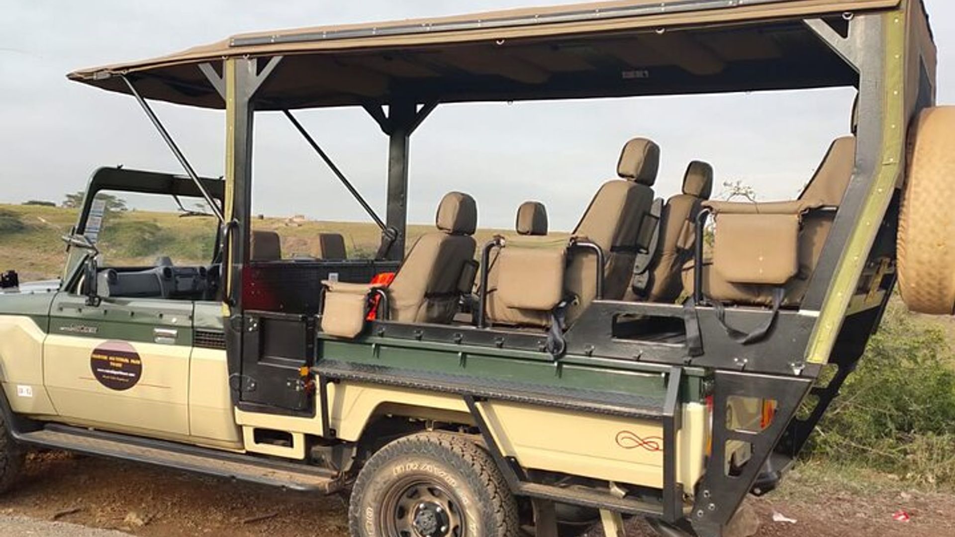 Half-Day Private Tour in Open Jeep at Nairobi Park