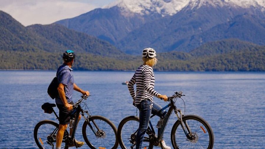 Half-Day Active Jet Boating and Cycling Combo in Fiordland