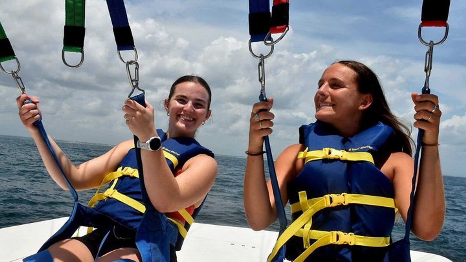 Parasailing im historischen St Augustine