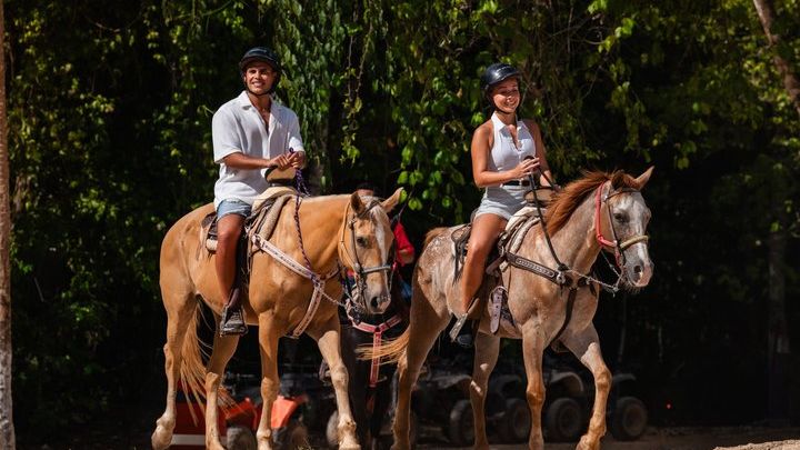 Cancun: Zipline, Horseback Riding, and Cenote Tour With Lunch