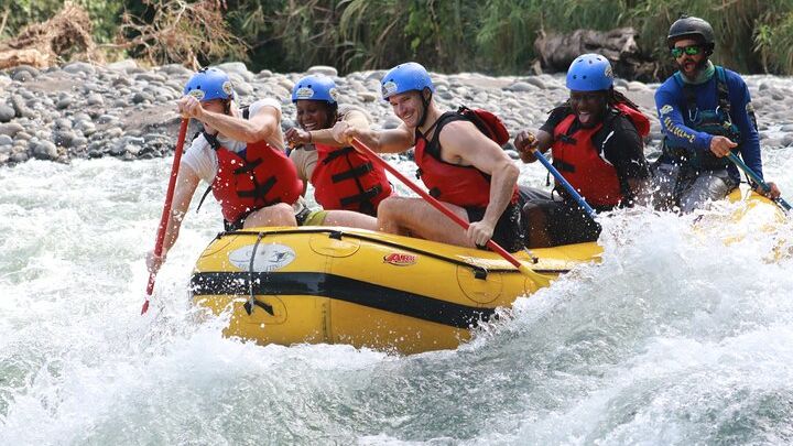 Balsa River Easy White-Water Rafting Adventure from La Fortuna