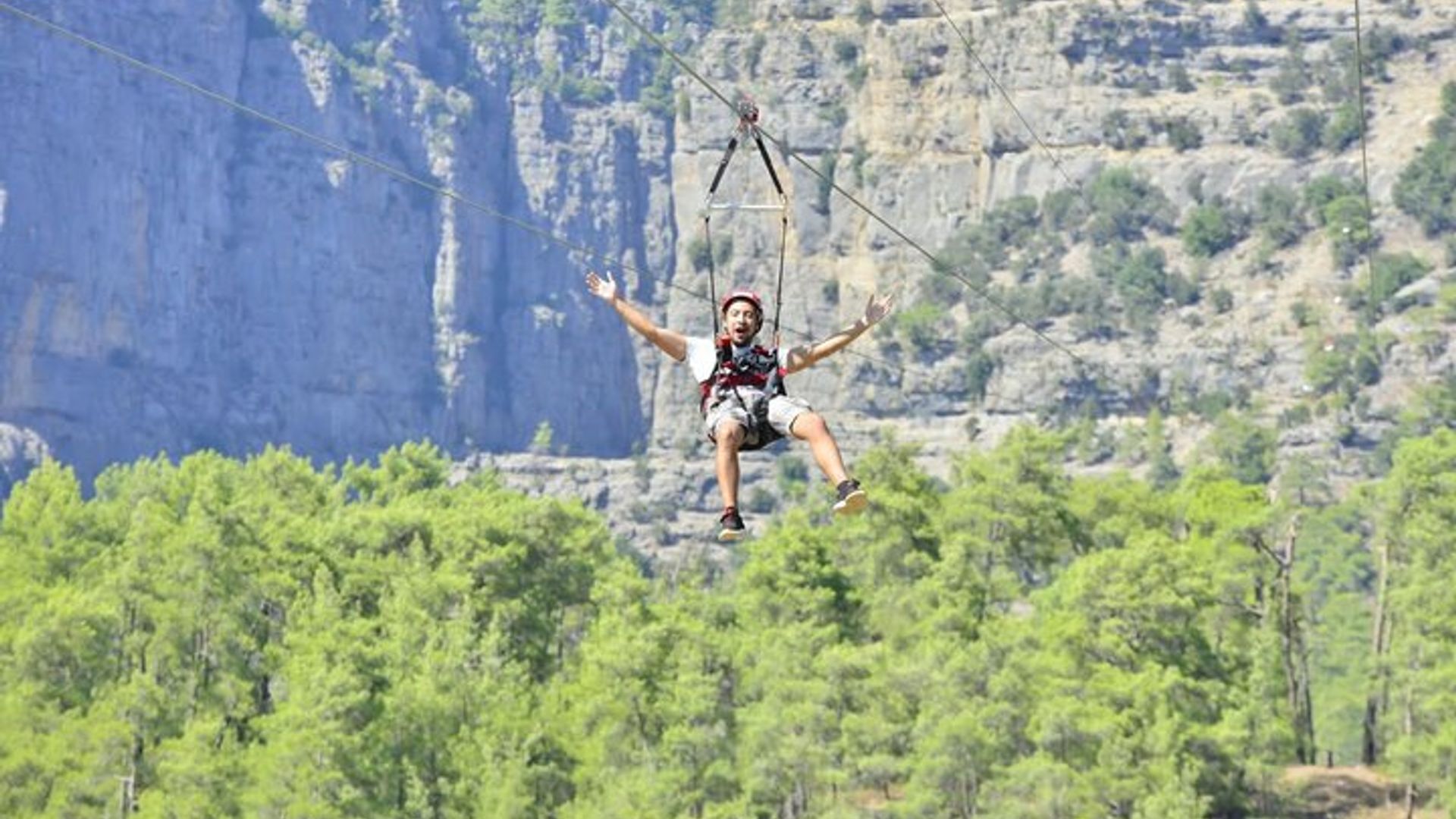 River Rafting, Ziplineing & Quad Safari with Transfer from Belek