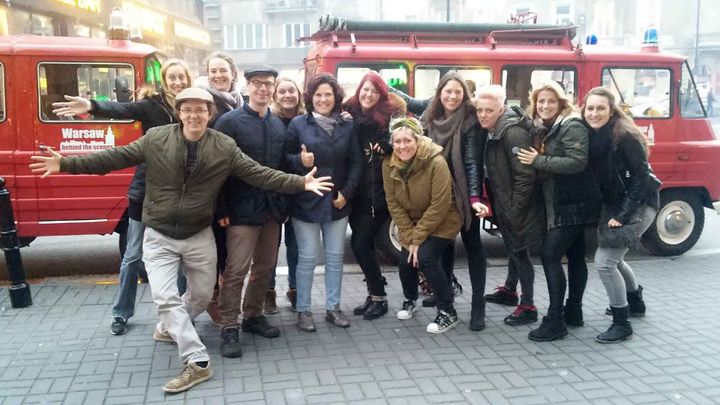 Best of Warsaw - private tour by retro minibus with hotel pickup