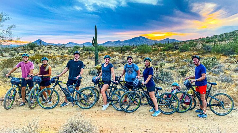 Arizona Desert E-Bike Tour from Scottsdale