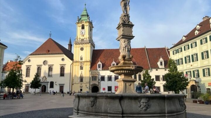 The Story of Bratislava: City and Castle Walking Tour with Locals