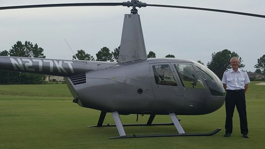 Downtown Orlando and Theme Parks Private Helicopter Night Tour