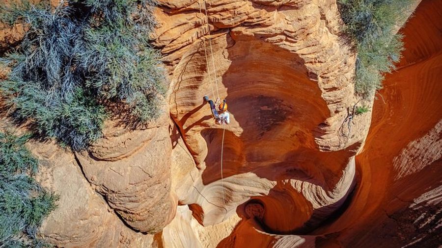 Small-Group Canyoneering Tour in East Zion National Park