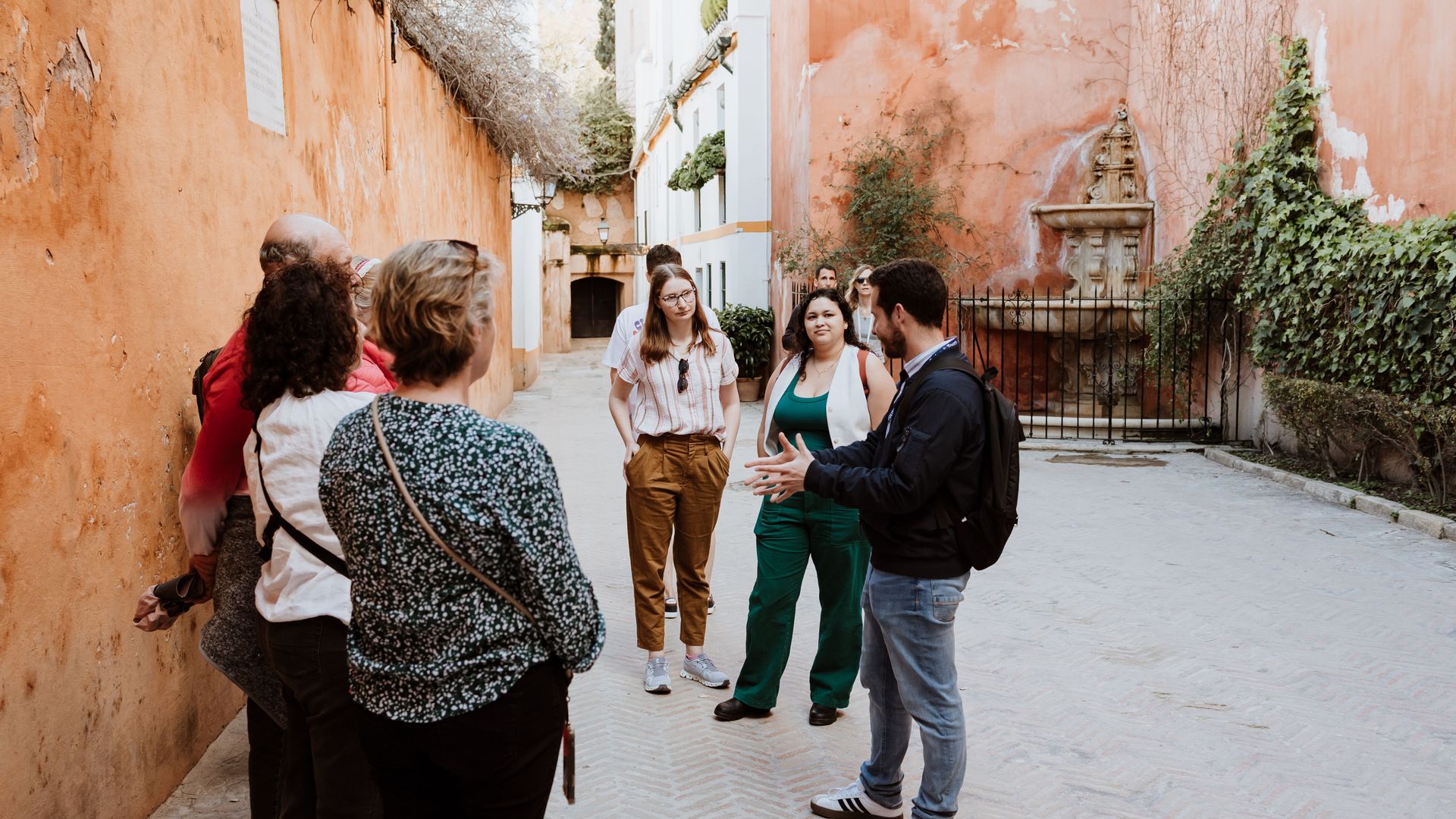 Visite du quartier juif de Séville : quartier de Santa Cruz