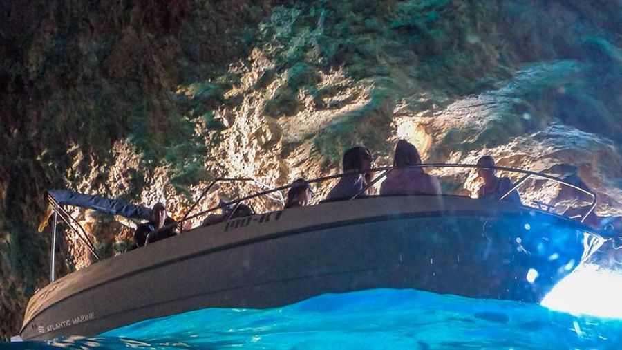 LUX Blue Cave, Lady of the Rocks, Mamula, Submarine Tunnel+ (3h)