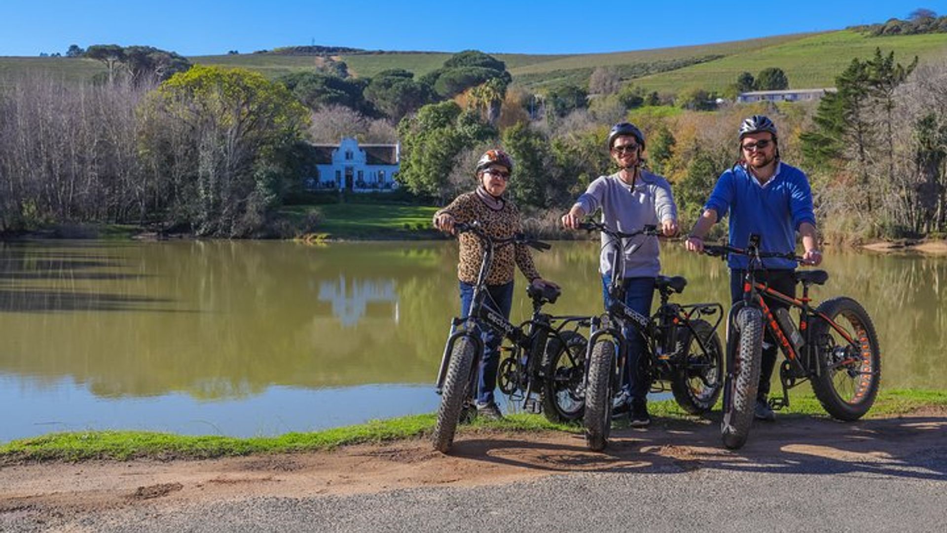 Desde Ciudad del Cabo: excursión de día completo en bicicleta eléctrica Winelands Tour y almuerzo