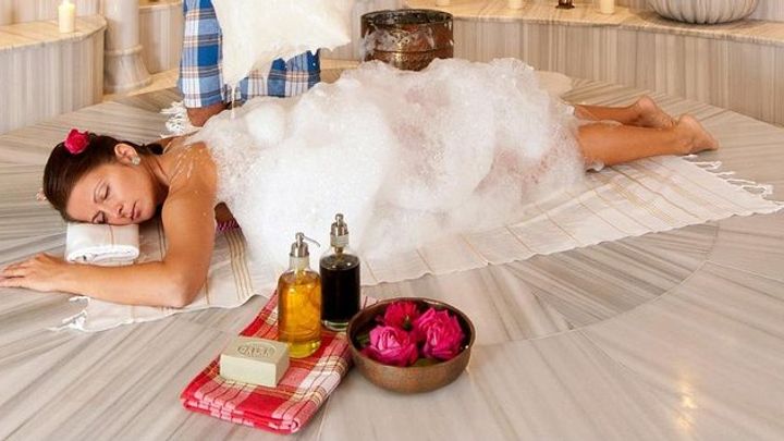 Antalya Turkish Bath Experience With Foam And Oil Massages
