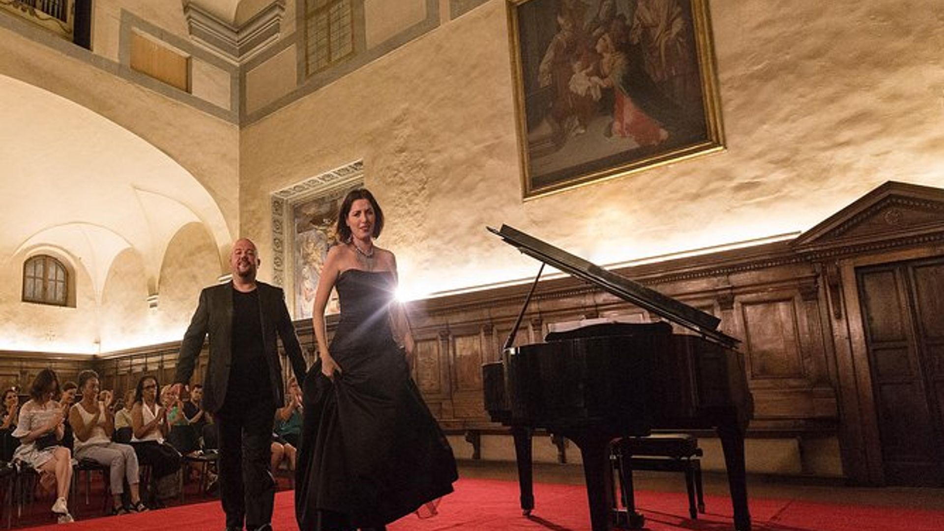 Concierto de ópera italiana en la iglesia de Santa Monaca