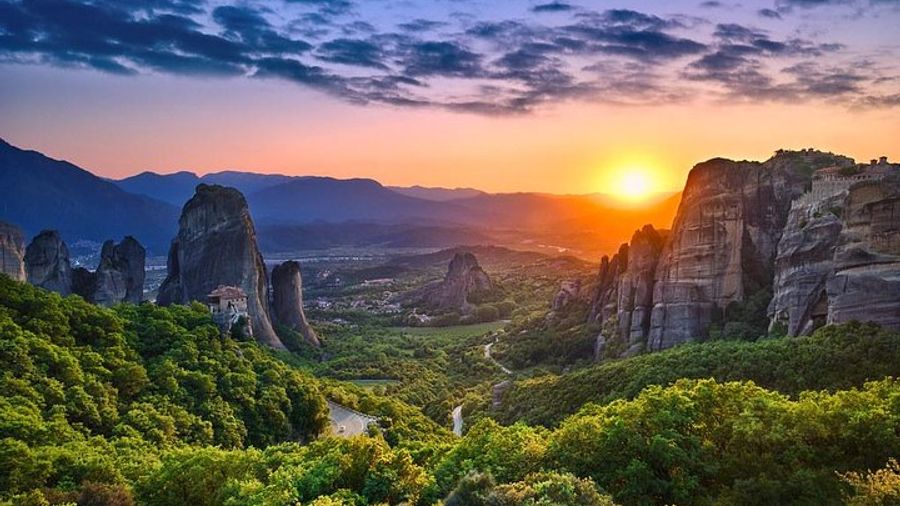 Meteora Sunset Tour from Kalabaka or Kastraki