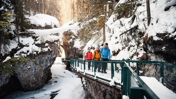 Banff Johnston Canyon Small-Group Icewalk Excursion