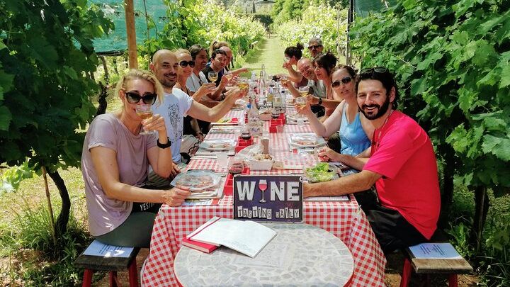 Small-Group Lucca Wine Tour by E-Bike