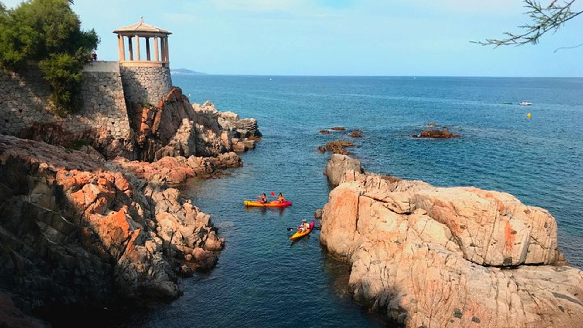 Kajak- und Schnorchelabenteuer von Playa de Aro