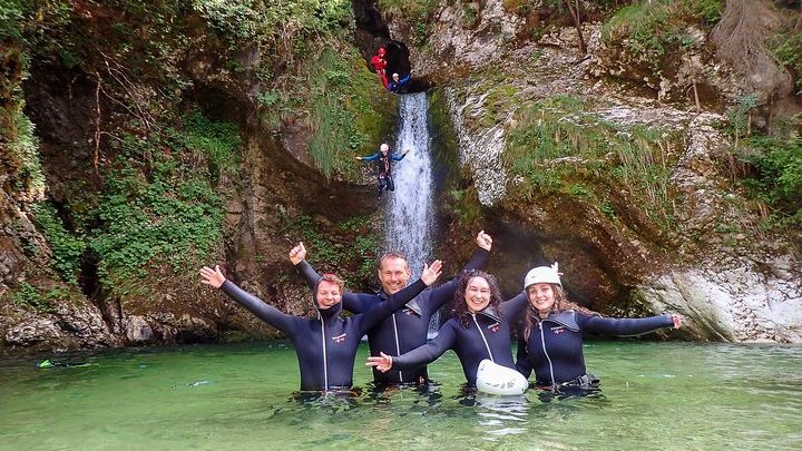 Canyoning Bled Slovenia